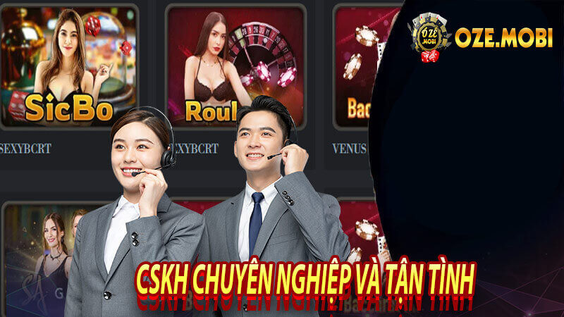CSKH chuyên nghiệp và tận tình